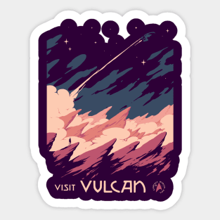 visit vulcan Sticker